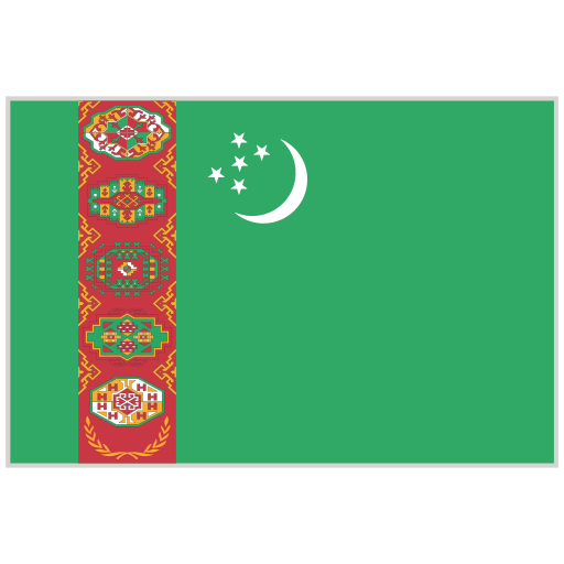 Turkmenistan Flag